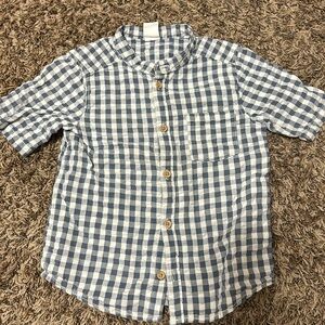 Blue Gingham Shirt
